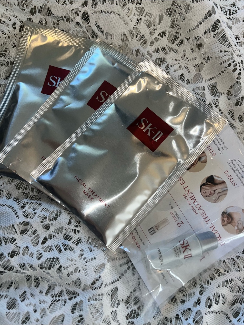 SK-ll Facial Treatment Masks and Essence